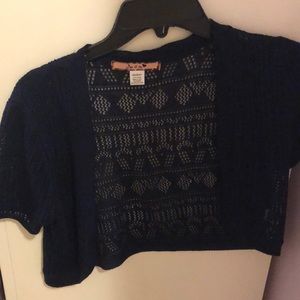 Mid length patterned sweater